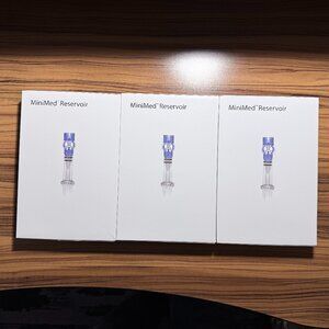 MiniMed Reservoir MMT-332A 3ml 10ct x 3 Boxes New Sealed Exp 4/2026